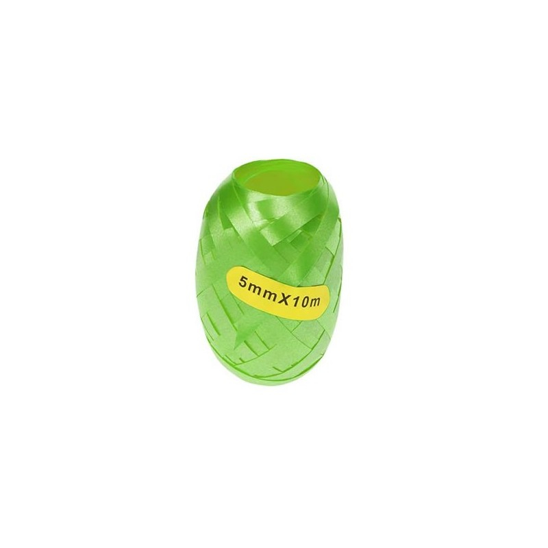 Ghem rafie pentru activitati crafts, verde, 5 mm x 10 m, 3 bucati set