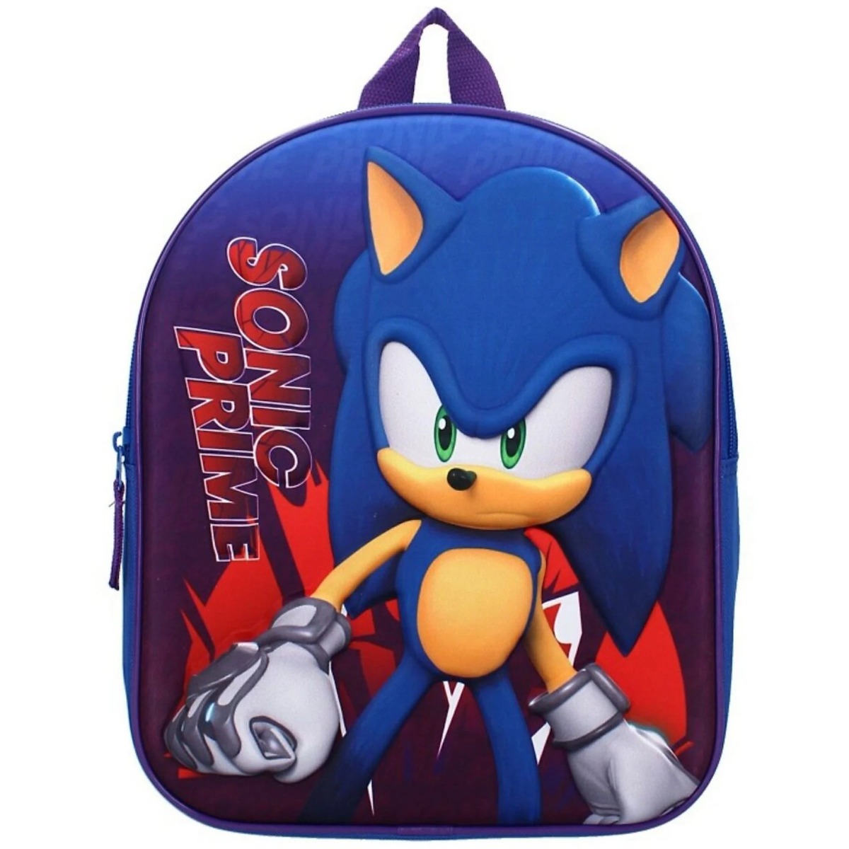Ghiozdan 3D pentru gradinita Vadobag Sonic Prime Simply Special 32 x 26 x 11 cm - poza 4