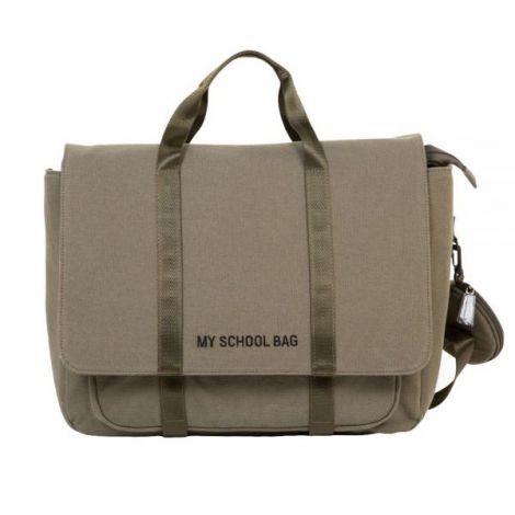 Ghiozdan Childhome My School Bag Kaki - poza 1