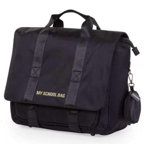 Ghiozdan Childhome My School Bag Negru - poza 2