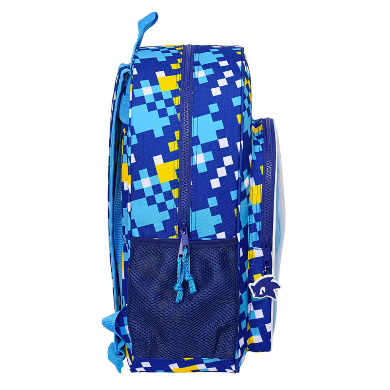 Ghiozdan clasa I-IV Sonic Speed 33x42x14 cm - poza 2