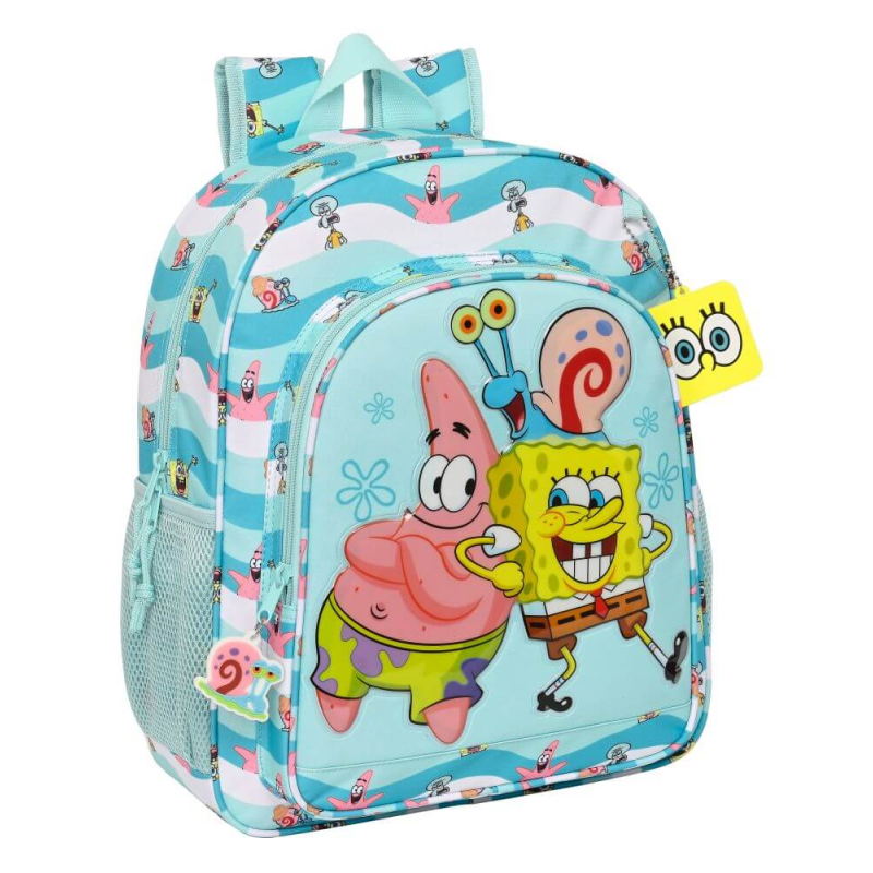 Ghiozdan clasa I Sponge Bob 31x38x12 cm - poza 1