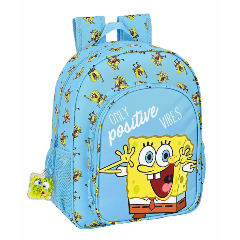 Ghiozdan clasa I Sponge Bob Only Positive Vibes 31x38x12 cm - poza 1