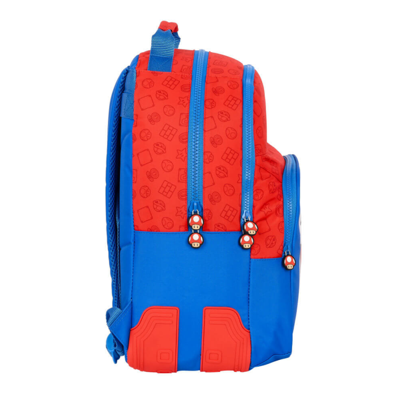 Ghiozdan cu 3 compartimente Nintendo Super Mario Bros 42 cm - poza 4
