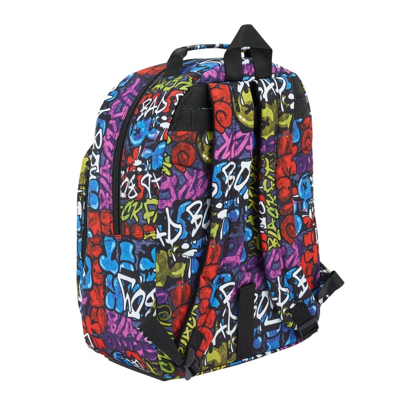 Ghiozdan cu baza cauciucata Blackfit8 Bad Boy - poza 2