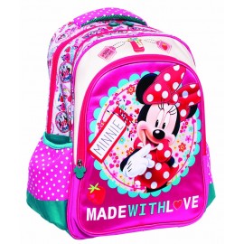 Ghiozdan de scoala minnie-made with love - poza 2