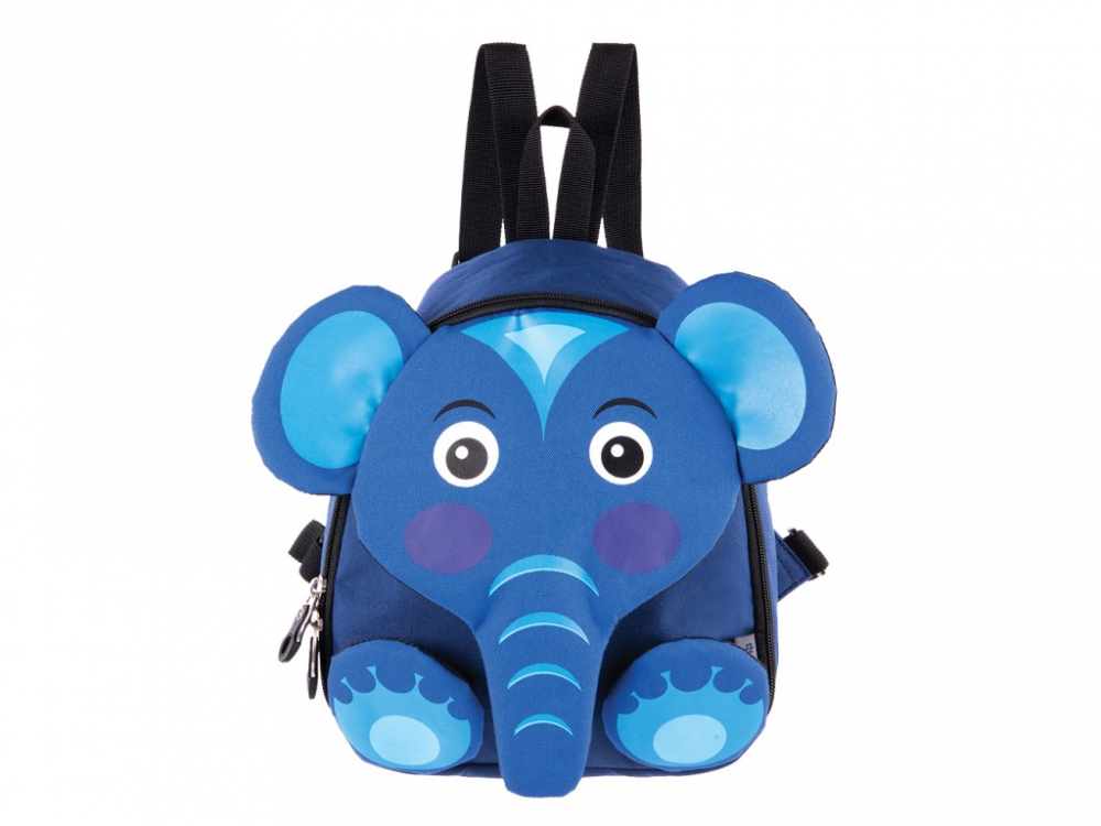 Ghiozdan gradinita Baby Elefant,albastru,25x22x12 cm