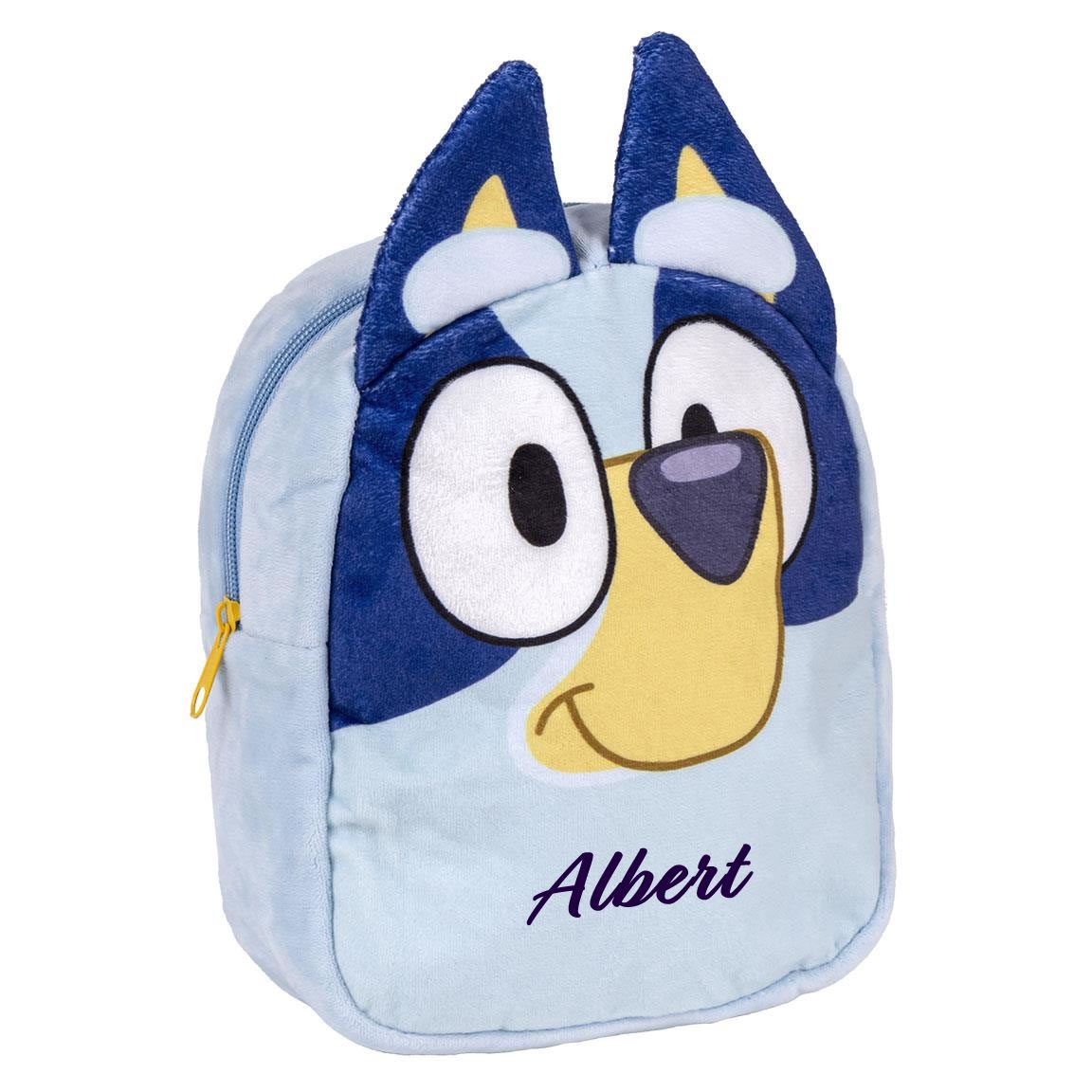 Ghiozdan personalizat de plus BLUEY