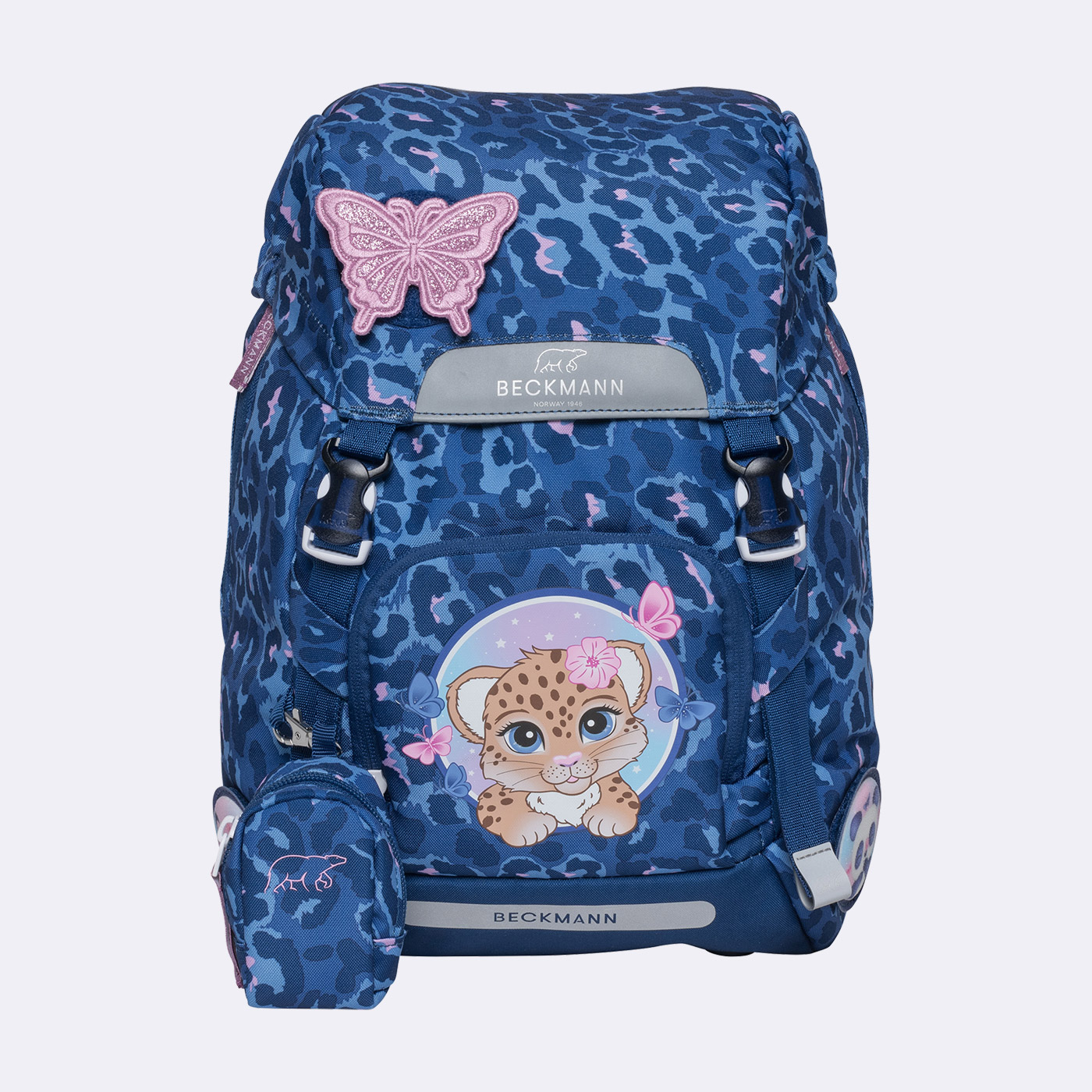 Ghiozdan, rucsac ergonomic pentru scoala, Clasic, Cheetah