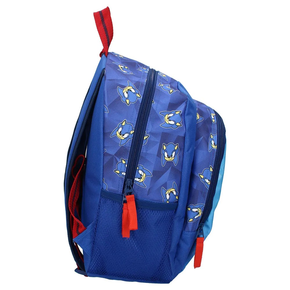 Ghiozdan scoala Vadobag Sonic Supreme Power 4 compartimente 33x38x12 cm - poza 2