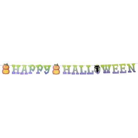 Ghirlanda happy halloween 350 cm - poza 1