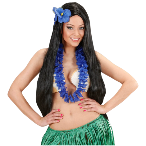 Ghirlanda hawaii albastra - poza 2