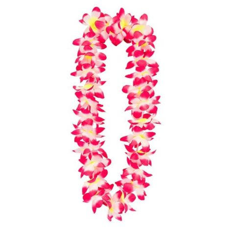 Ghirlanda hawaii flori roz