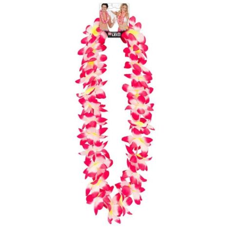 Ghirlanda hawaii flori roz - poza 4