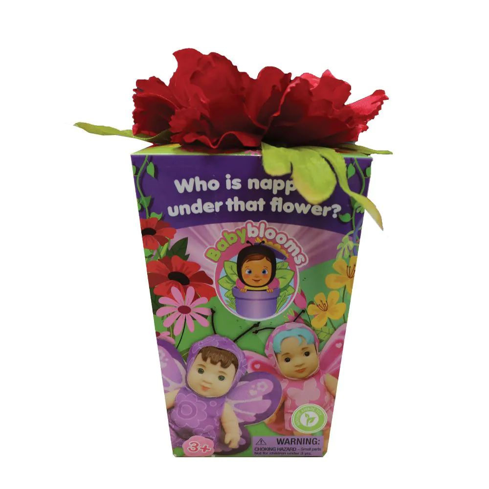 Ghiveci cu floare si papusa bebelus surpriza Babyblooms 12 cm - poza 2