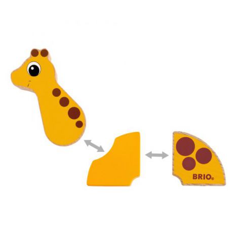 Girafa si elefant magnetici 30284 Brio - poza 2