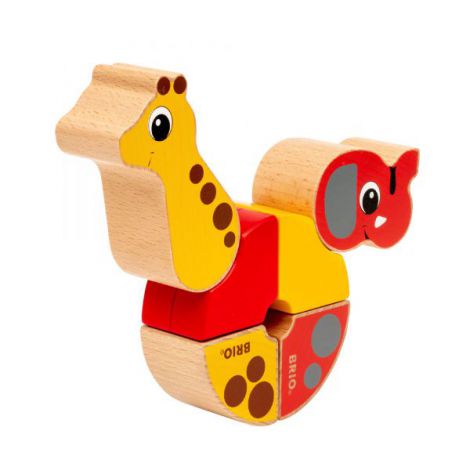 Girafa si elefant magnetici 30284 Brio - poza 4
