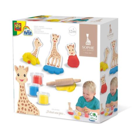 Girafa Sophie - Animale din plastilina - poza 1