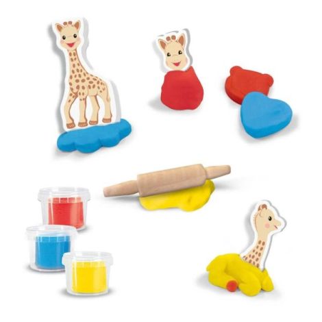Girafa Sophie - Animale din plastilina - poza 2