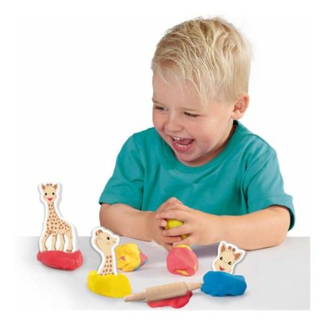 Girafa Sophie - Animale din plastilina - poza 3