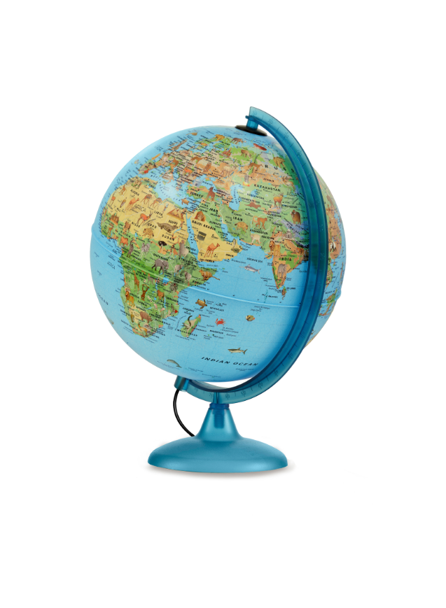 Glob pamantesc luminos Safari Globe 25 cm - poza 1