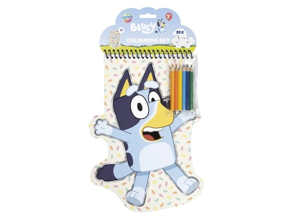 GRAFIX Bluey Carte de Colorat cu Stickere si Sabloane - poza 1