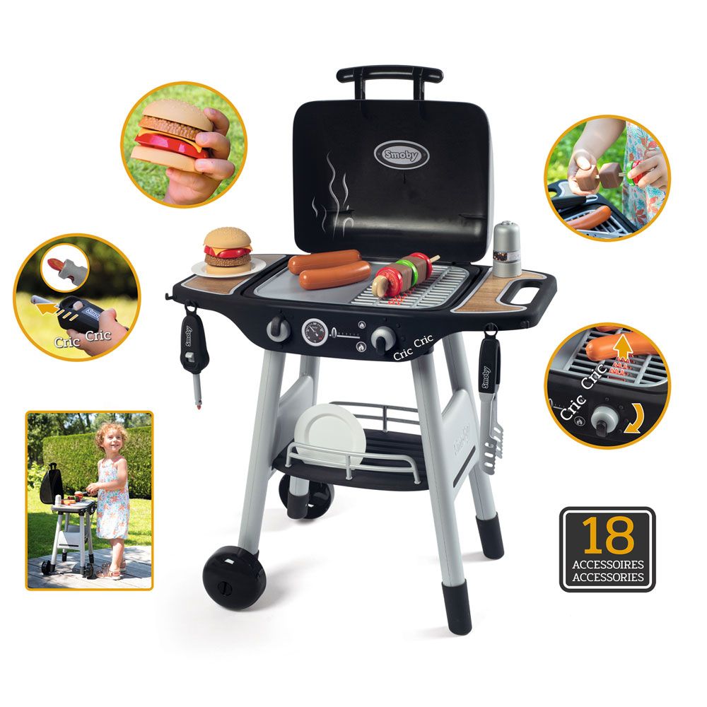 Gratar de jucarie Smoby Barbeque Grill - poza 2