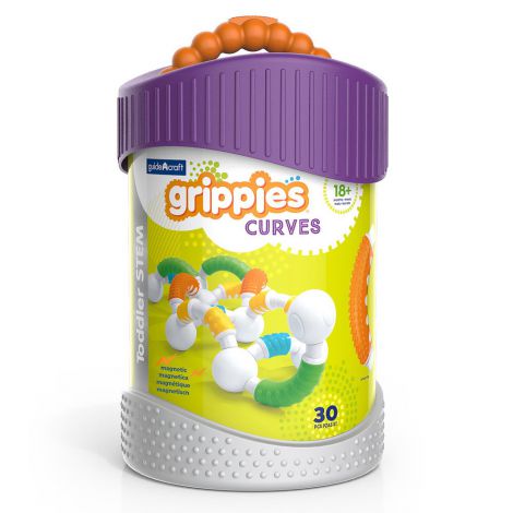 Grippies Curves set magnetic senzorial (30 piese) - poza 5
