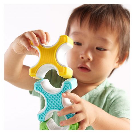 Grippies Stackers, set magnetic senzorial (16 piese) - poza 3