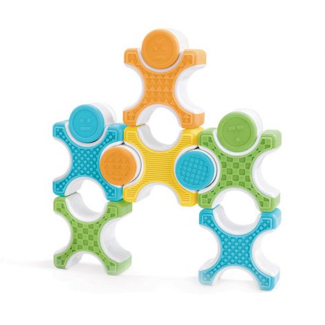Grippies Stackers, set magnetic senzorial (16 piese) - poza 4