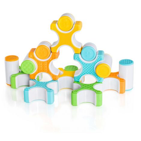 Grippies Stackers, set magnetic senzorial (16 piese) - poza 5