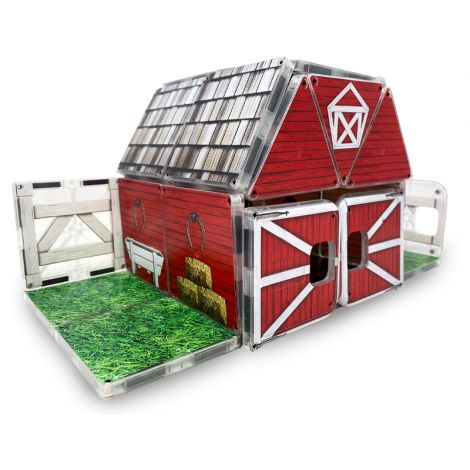 Hambarul de la ferma, Magna-Tiles Structures - poza 2