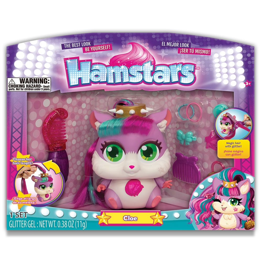 Hamster cu par lung de coafat Hamstars Cloe - poza 2