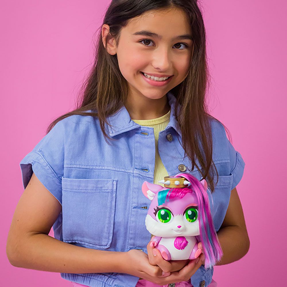 Hamster cu par lung de coafat Hamstars Cloe - poza 4