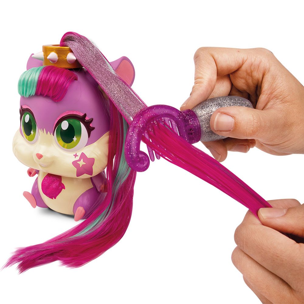 Hamster cu par lung de coafat Hamstars Cloe - poza 5