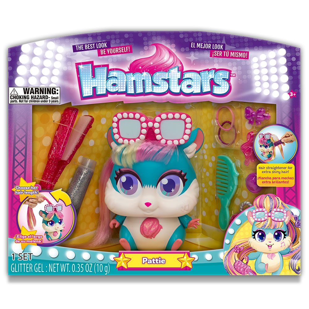 Hamster cu par lung de coafat Hamstars Pattie - poza 2