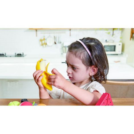 Hape Fructele de feliat, din lemn, 9 piese, 3 ani+, Hape E3171 - poza 4