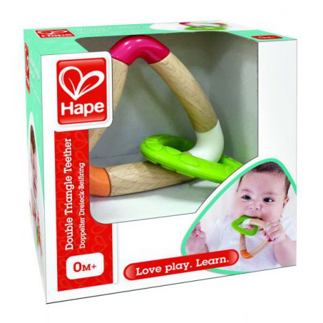 Hape Jucarie Dentitie Triunghi Dublu - poza 1