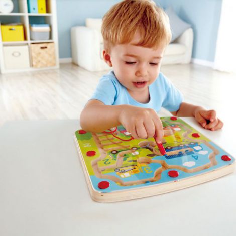 Hape Labirint Magnetic Constructii Si Numere - poza 3
