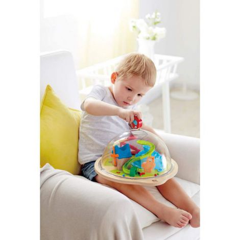 Hape Labirint Magnetic Cu Bile Colorate - poza 4