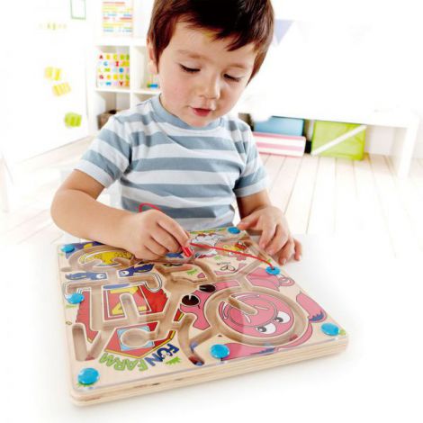 Hape Labirint Magnetic Ferma Distractiva - poza 3