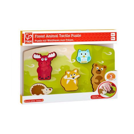 Hape Puzlle Tactil - Animalele Din Padure - poza 1