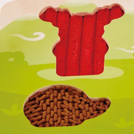 Hape Puzlle Tactil - Animalele Din Padure - poza 5