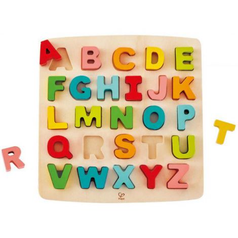 Hape Puzzle Alfabet Chunky - poza 1