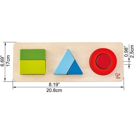 Hape Puzzle Geometric - poza 5