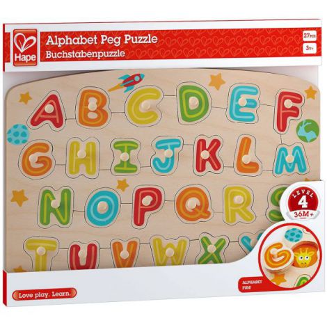 Hape Puzzle Litere - poza 1