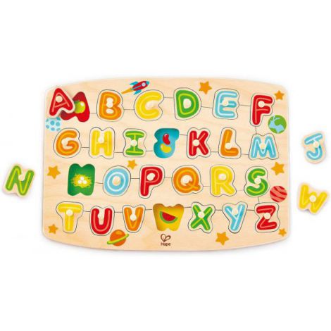 Hape Puzzle Litere - poza 2