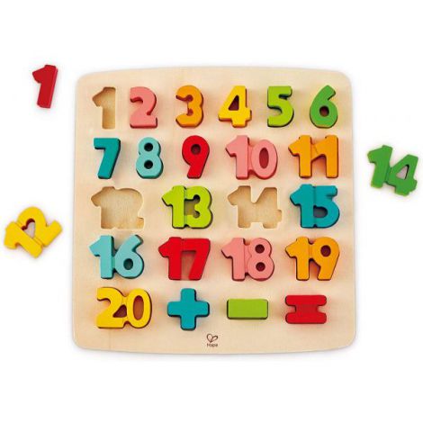 Hape Puzzle Matematica Chunky - poza 1