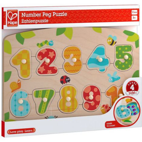 Hape Puzzle Numere - poza 1
