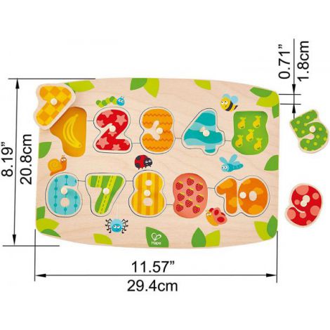 Hape Puzzle Numere - poza 3